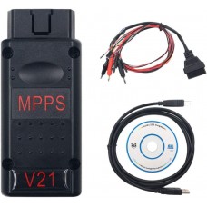  Mpps V21 ECU Main + Tricore + Multiboot Chips Setting Tool with Breakout Tricore Cable Eeprom Programmer Mpps V18 V16