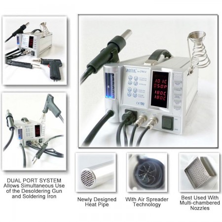 AOYUE INT2703A+ lead free repairing system (all in one) Soldering stations Aoyue 247.00 euro - satkit