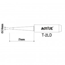 Aoyue T2ld Replacement Soldering Iron Tips