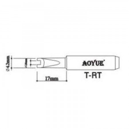 AOYUE TRT Replacement soldering iron tips Soldering iron tips Aoyue 2.97 euro - satkit