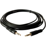 Cable auxiliar 3.5mm estéreo 1.5 metros con conectores chapados en oro para dispositivos móviles y coche