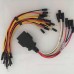 Universal Jumper Wire Plug OBD Adapter Cable EFI