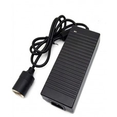 220v To 12v 10a 120w Interior Inverter Converter Electric Power Adapter With Car Lighter Outlet