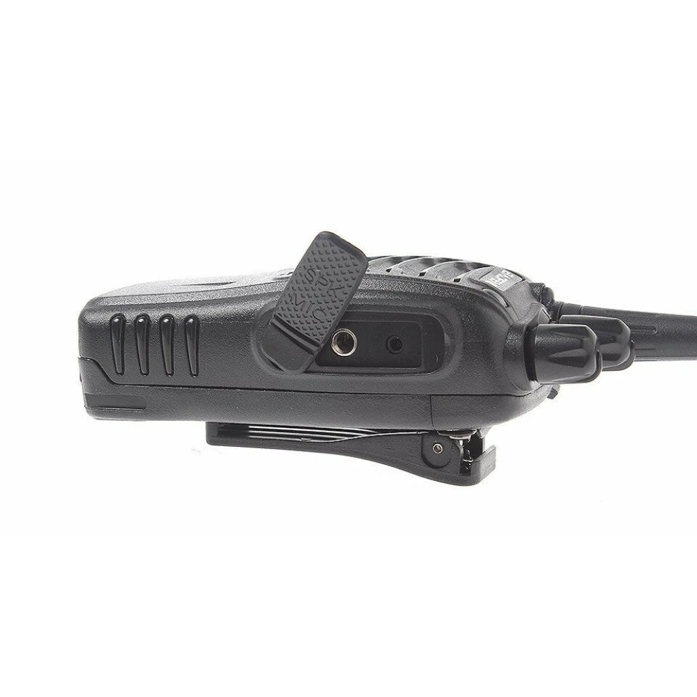 Radio Walkie Talkie Baofeng BF-88E PMR446 con micrófono integrado y diseño compacto