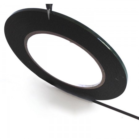 mm rol, 0,5mm dik Dubbelzijdige zwarte schuimtape, 20m lang Scotch tape  3.50 euro - satkit