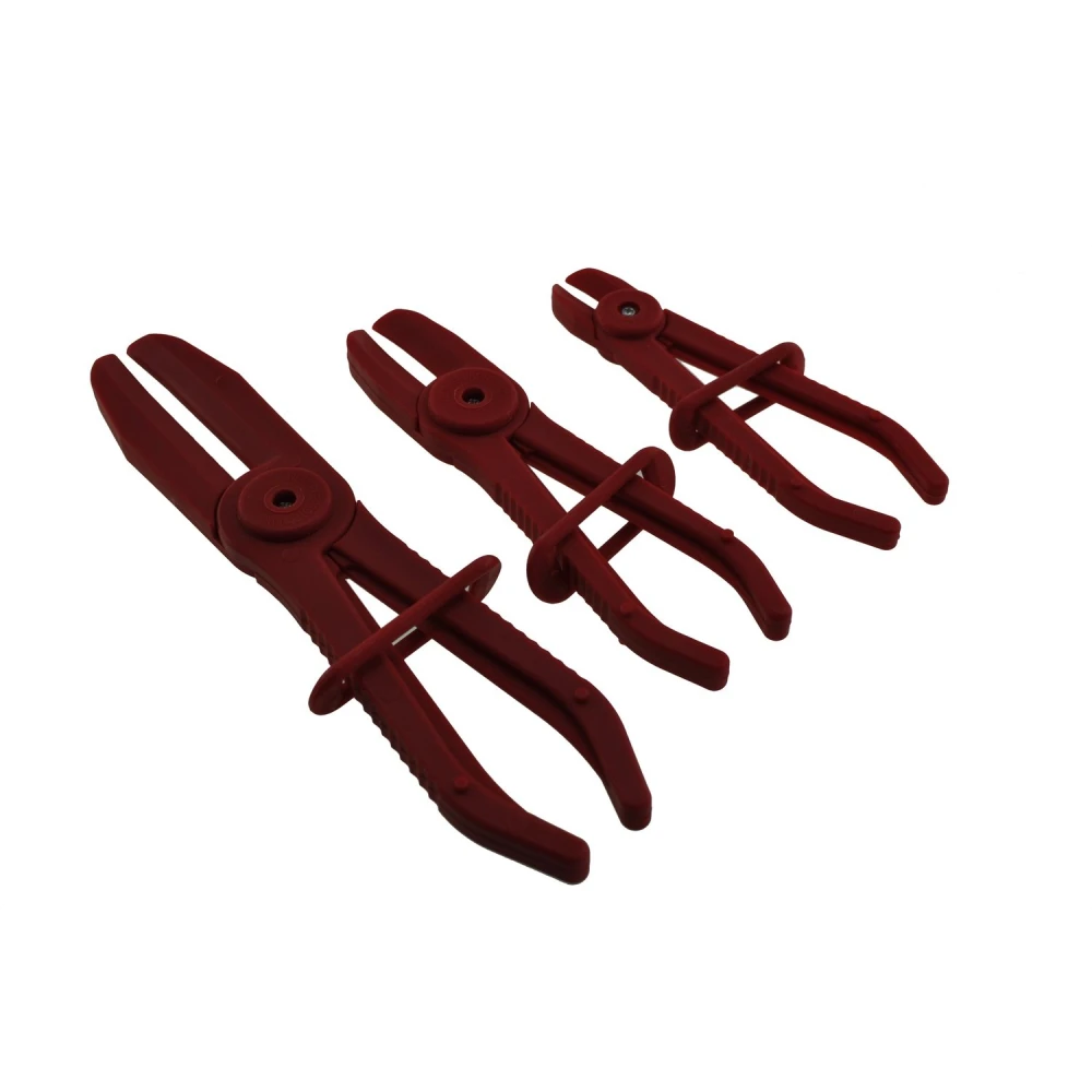 Abrazadera tenaza para mangueras de caucho y plástico en frenos y radiadores