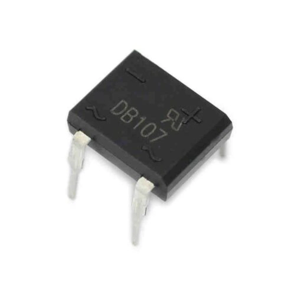 5pcs DB107 puente rectificador 1000v 1a DIP4 para electrónica satkit