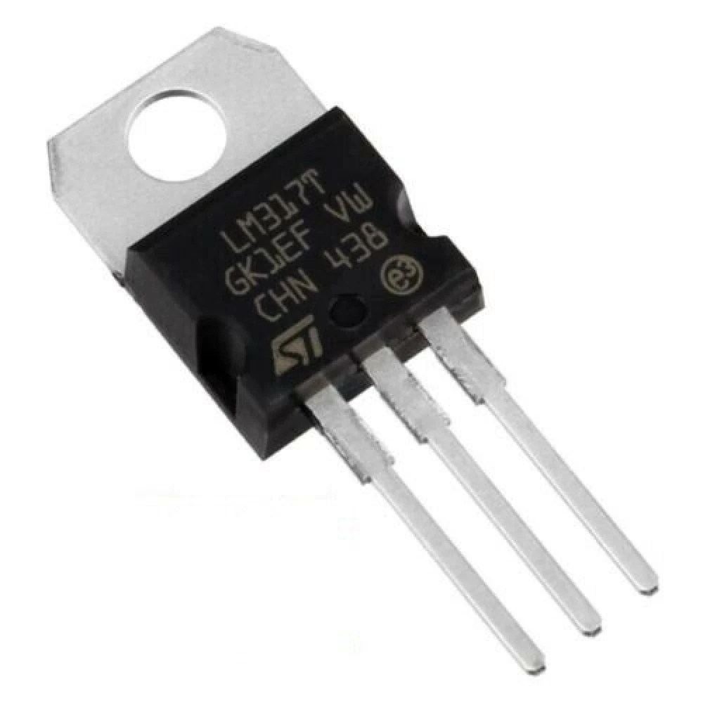 5pcs LM317T Regulador de Voltaje Ajustable 1.2V-37V 1.5A TO-220