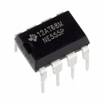 5pcs Temporizador NE555P DIP8 Bipolar para Proyectos Electrónicos Preciso y Fiable