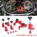 5 pcs/set Universal double cam clamp camshaft locking tool kit, car automatic pinion gear engine timing tool set