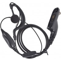 Waterproof PTT Headset for Baofeng UV-9R Plus Walkie Talkie - Compatible with BaofengUV-9R, BF-9700, BF-A58, GT-3WP, R760, UV-5RWP Radios