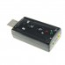 7.1 USB-GELUIDSADAPTERKAART PC COMPUTER & SAT TV  2.99 euro - satkit