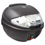 812 Baúl Universal de Moto Scooter Maleta 30 L Portacascos para 1 Casco