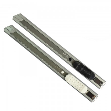 9mm Stainless Steel Auto-Lock Utility Knife ELECTRONIC TOOLS  0.80 euro - satkit