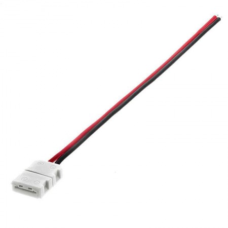 Cable de conexión directa para tira LED monocolor (2 Pin) 8mm 12V DC