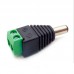 Connector Terminal for connection Male power supply LED strip 12v DC