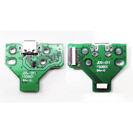 USB Ladeanschluss Board JDS-011 für PS4 Playstation4 Controller Dualshock4 Flex Kabel 12 Pin