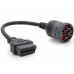 J1939 9Pin to OBD2 16 Pin Adapter Cable