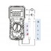 OBDEMOTO-multímetro Digital automotriz inteligente 2900A, medidor de temperatura de velocidad rotacional, RMS, CA/CC, Volt Amp, Ohm