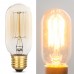 T45 Vertical E27 Filament Light Bulb 40W Edison Vintage Decorative Industrial