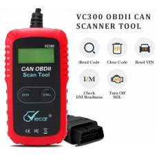 Vc300 Can Obdii Scan Tool Car Code Reader Obd2 Engine Scanner Diagnostic Tool 