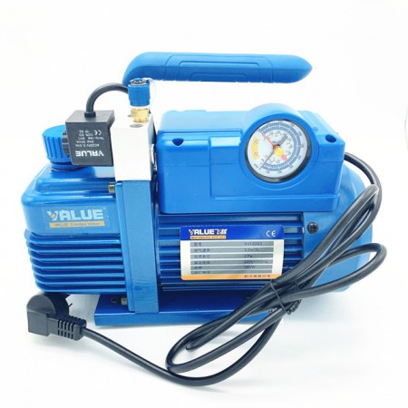 Vacuümpomp voor airconditioning met manometer, koeling, 3,6m3 / h Waarde VI120SV Vacuum pumps Value 84.00 euro - satkit