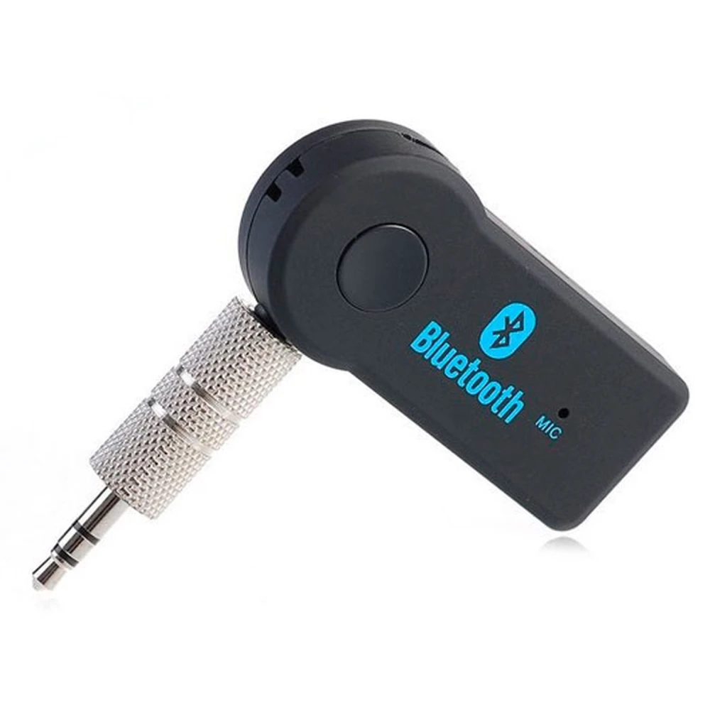 Adaptador Bluetooth para coche con cable USB y manual de usuario