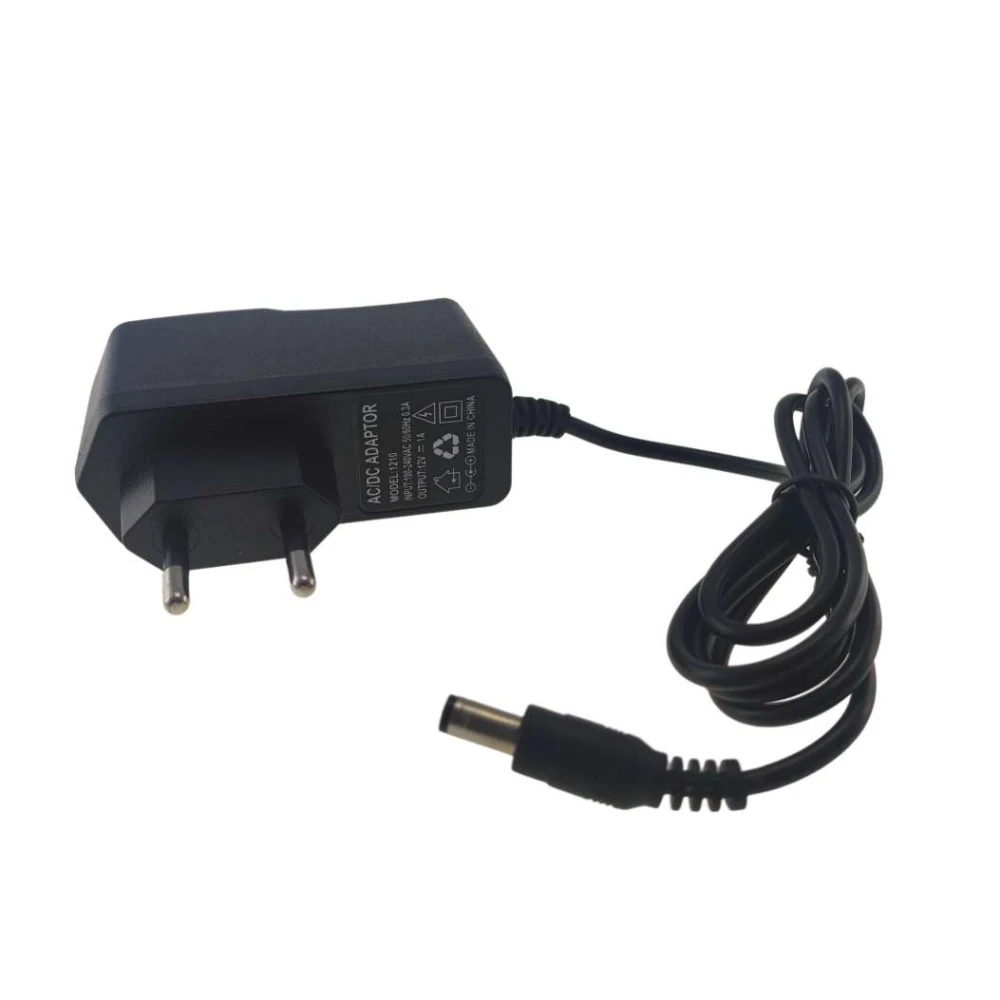 Adaptador corriente 12V 1A conector 5.5mm - seguro y versátil para tus dispositivos