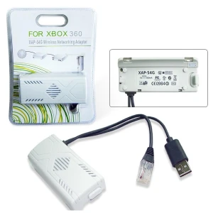 Adaptador de red inalámbrico Xbox 360 compatible para conexión WiFi estable