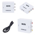 Adaptador HDMI a RCA - Conversor de Señal HDMI a AV Rca NTSC/PAL Satkit