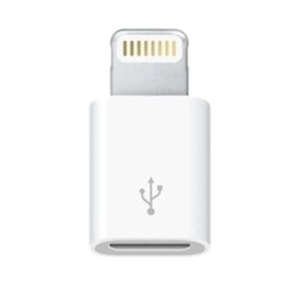 Adaptador Lightning a Micro USB compatible con iPhone 5, iPad Mini y más