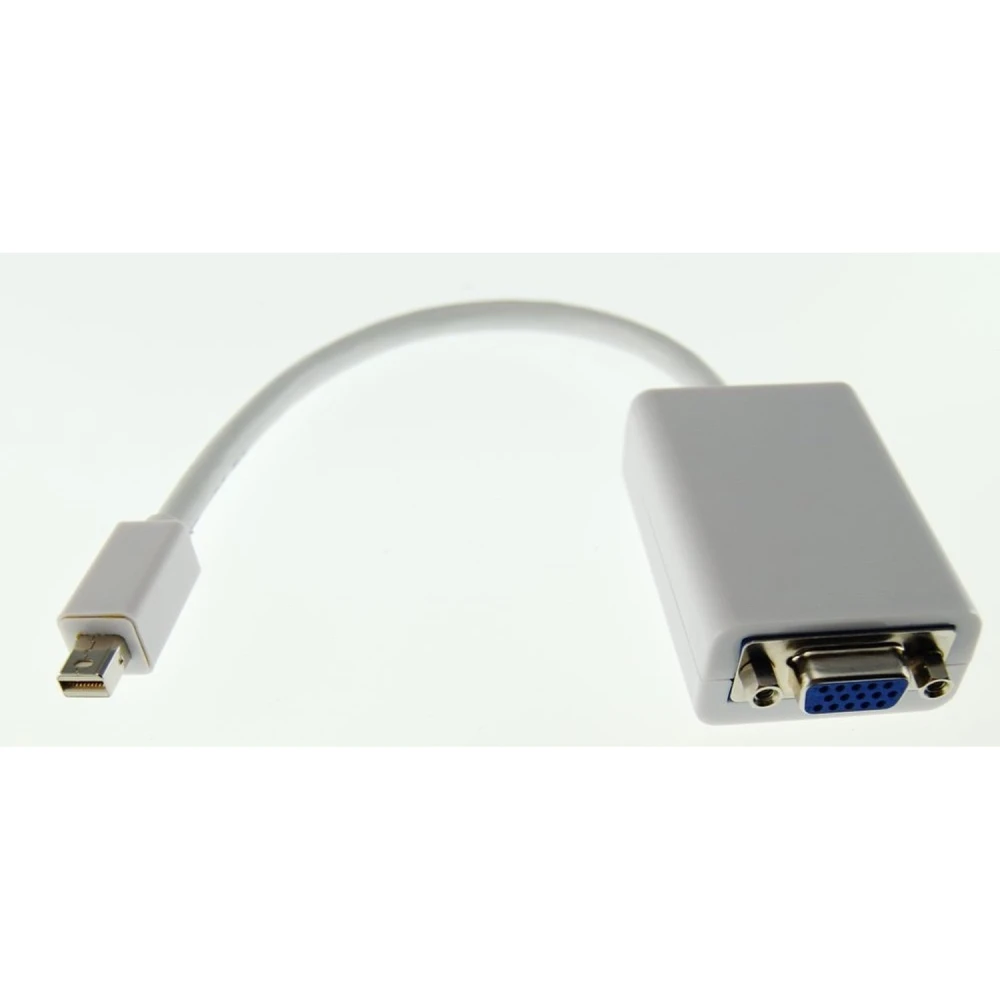 Adaptador Mini Displayport a VGA para PC y monitor VGA