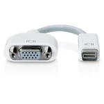 Adaptador Mini DVI a VGA para conectar monitores y proyectores en Mac y PC