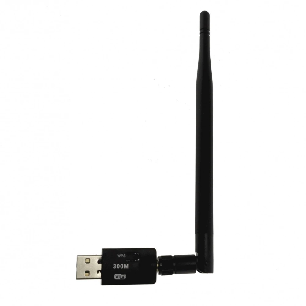 Adaptador USB Wifi Realtek RTL8192EU con antena 300mb (802.11B/G/N)
