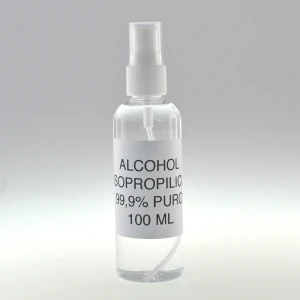Alcohol Isopropílico 100 ml con Vaporizador para Limpieza y Desinfección