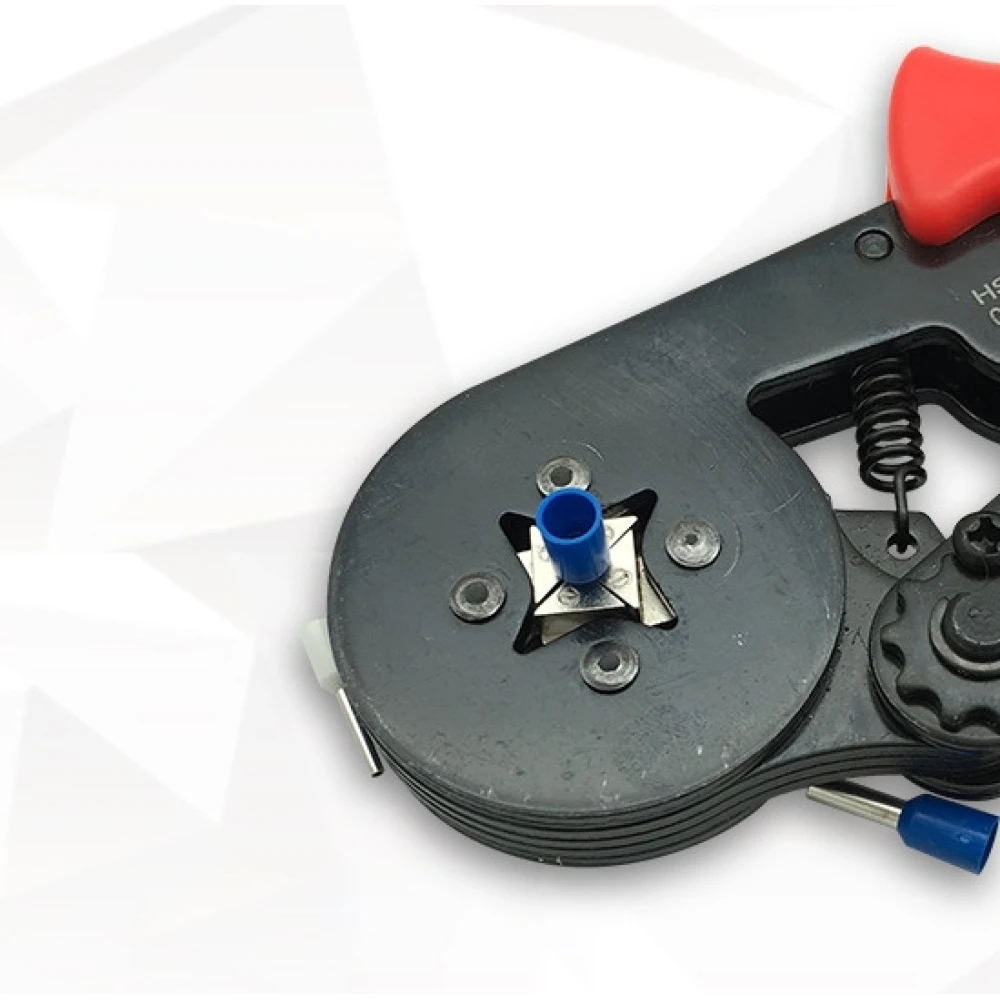 Alicates crimpadores con terminales 0.25-10 mm² - Kit de 1200 piezas