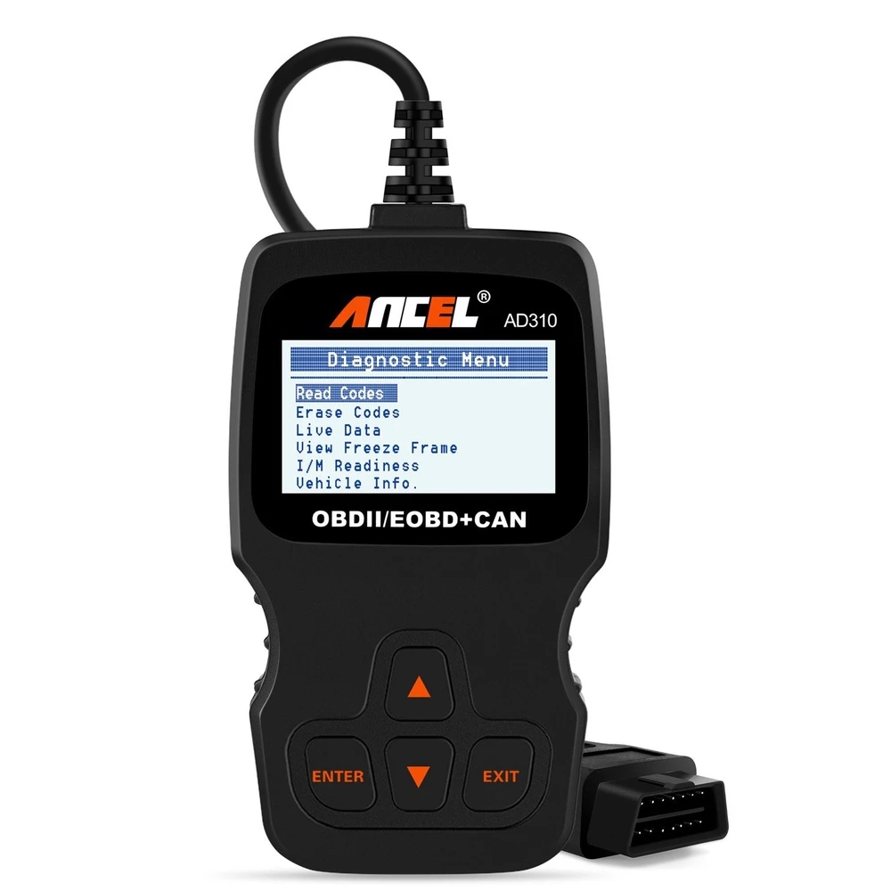 Ancel AD310 escáner OBD2 lector de códigos y herramienta de diagnóstico motor