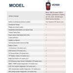Ancel VD500 OBD2 para VW, Audi, Seat y Skoda - Lector de Códigos y Diagnóstico