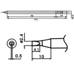 Aoyue LF-24D Punta soldador con resistencia incluida para estaciones de soldadura