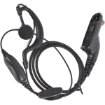 Auriculares PTT Impermeables para Baofeng UV-9R Plus - Compatibles con Radios Baofeng