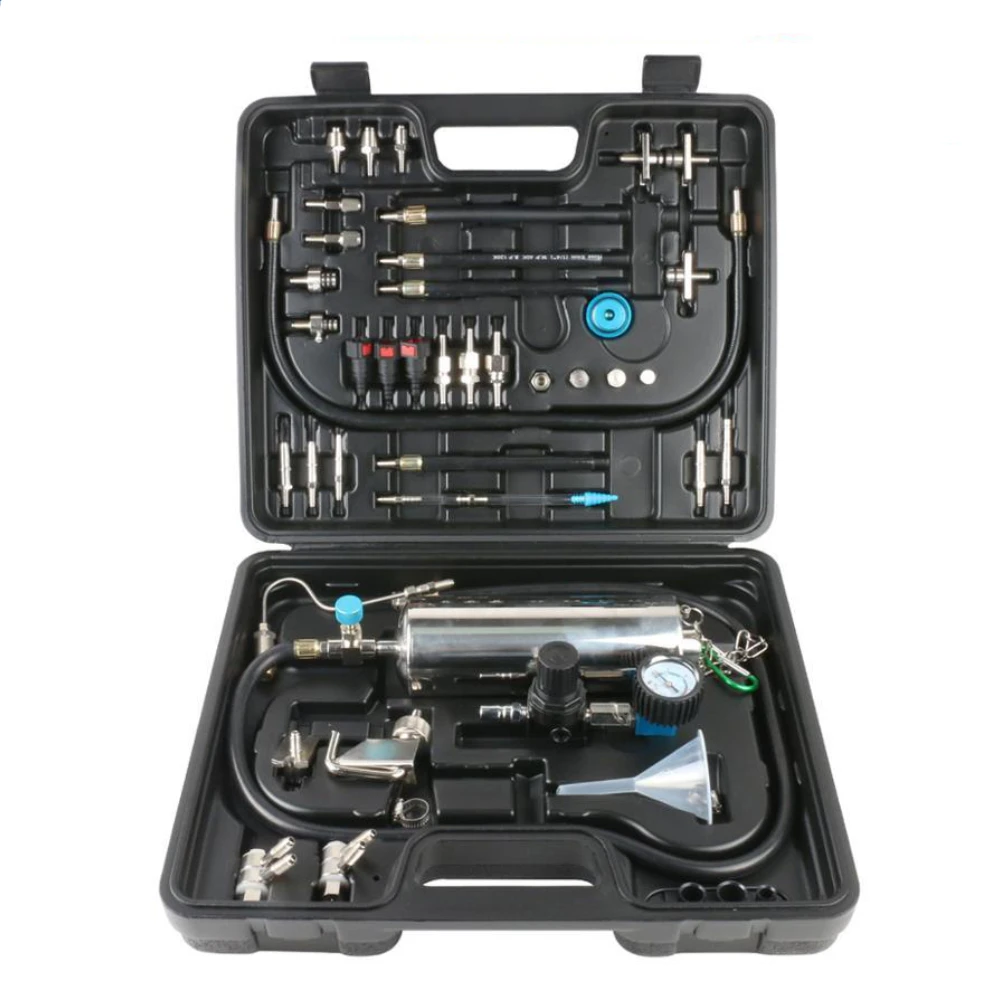 AUTOOL C100 Inyector de Combustible Limpiador Gasolina con Adaptadores para Coche