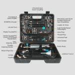 AUTOOL C100 Inyector de Combustible Limpiador Gasolina con Adaptadores para Coche