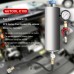 AUTOOL C100 Nettoyeur d'injecteurs à essence avec adaptateurs pour voitures