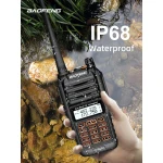 Baofeng UV9R Plus walkie-talkie de largo alcance con 160 canales VHF/UHF