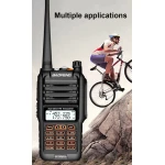 Baofeng UV9R Plus walkie-talkie de largo alcance con 160 canales VHF/UHF
