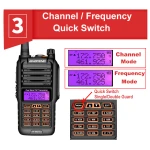 Baofeng UV9R Plus con programación vía PC y funciones avanzadas de comunicación