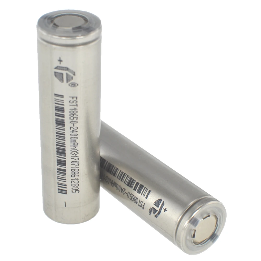 Bateria 18650 2400mAh 3.7V Li-Ion Recargable de alta calidad satkit
