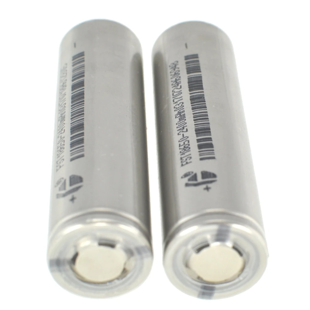 Bateria 18650 2400mAh 3.7V Li-Ion Recargable de alta calidad satkit