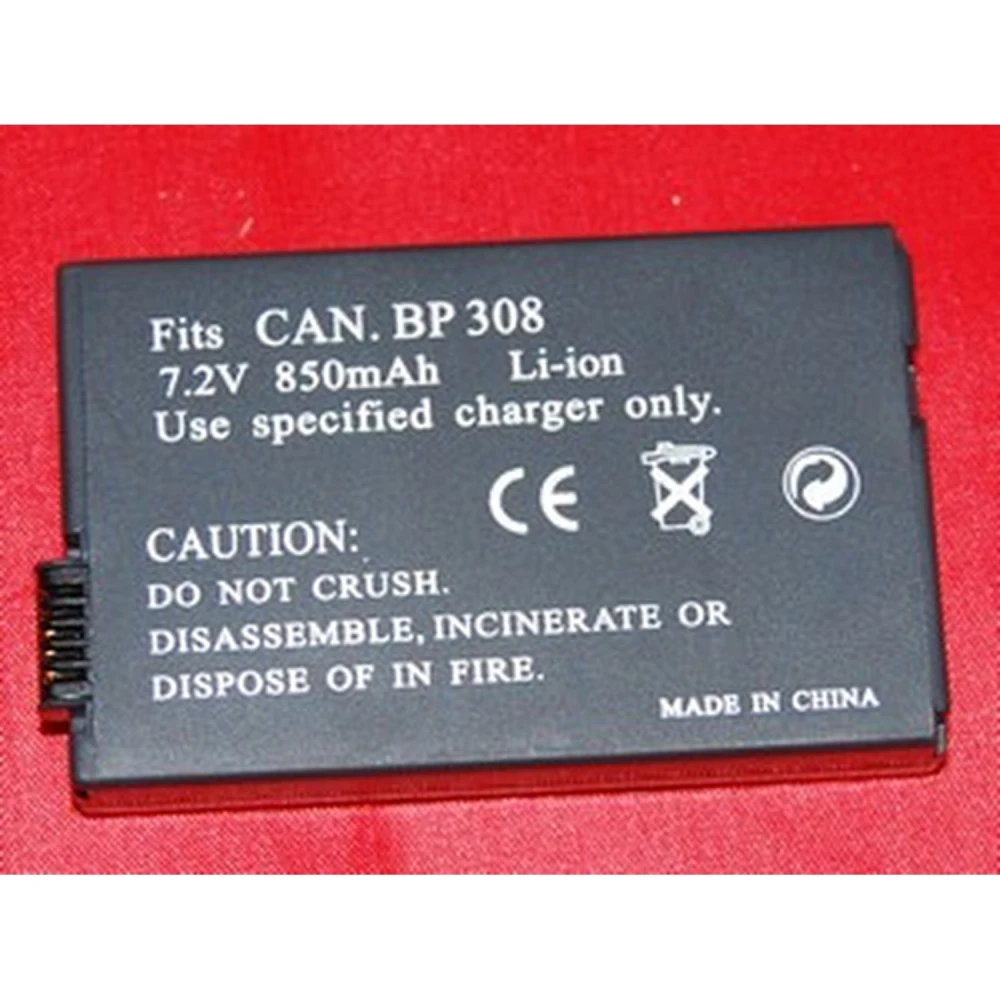Batería compatible Canon BP-308 para videocámaras Canon
