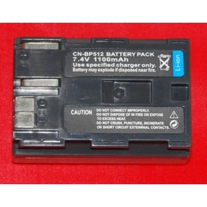 Batería compatible Canon BP-512/514 7,4V 1500mAh para cámaras digitales
